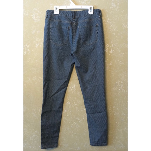 Harper Pinstriped Jeans - Picture 2 of 7